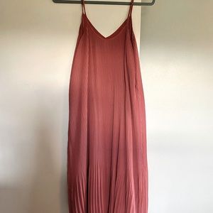 Abercrombie Pleated Midi Dress, size S